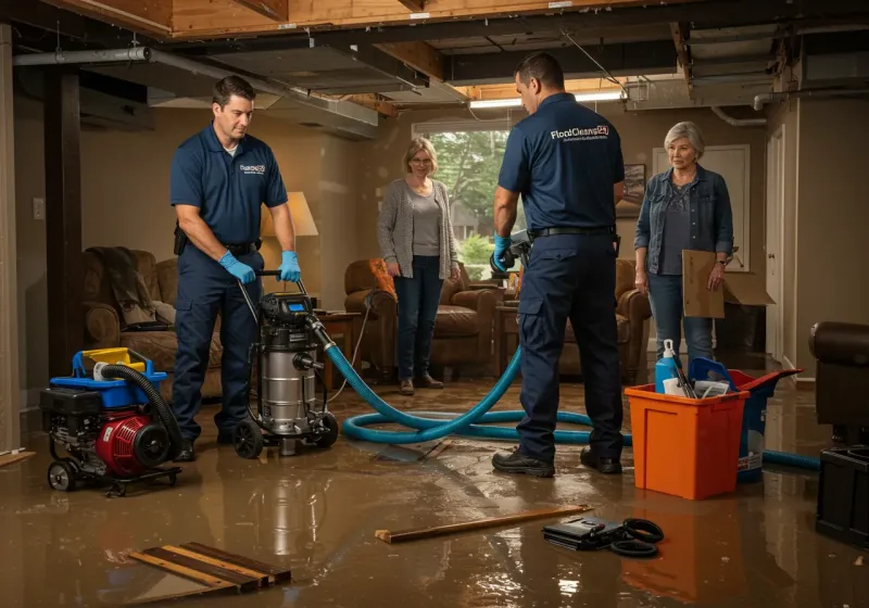 Basement Water Extraction and Removal Techniques process in Benzie County, MI